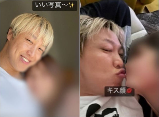 お見送り芸人しんいちと不倫相手の元タレントA子の流出インスタグラム画像