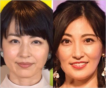 平井理央アナと熊田曜子