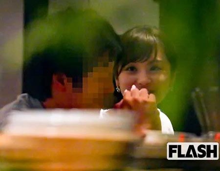 角谷暁子アナと元彼氏デートスキャンダル画像