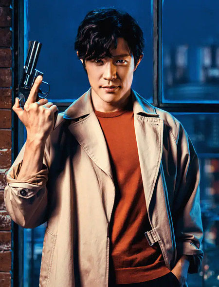 鈴木亮平が主演の実写映画『シティハンター』ビジュアル画像