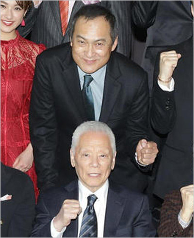 渡辺謙とケイダッシュ川村龍夫会長