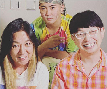 ジャガー横田と息子・大維志&旦那・木下博勝