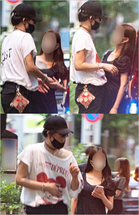 野田洋次郎と女子アナ風美女(弘中綾香アナ似女性)お持ち帰り報道の画像