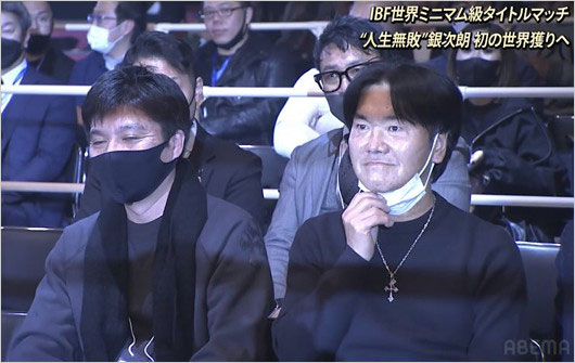 島田紳助『3150FIGHT vol.4』ABEMA中継画像