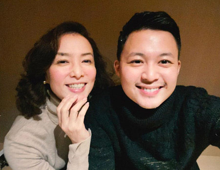 河野景子と長男・花田優一