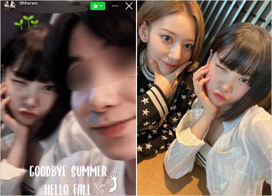 週刊文春のキム・チェウォン&オ・ハラム熱愛疑惑、合成写真と元ネタ比較画像