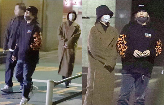 高木紗友希と彼氏・優里の2ショット画像(フライデー撮影)