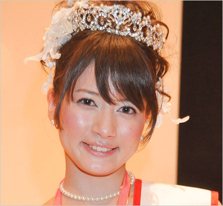 宇内梨沙がミス慶応グランプリ時の画像