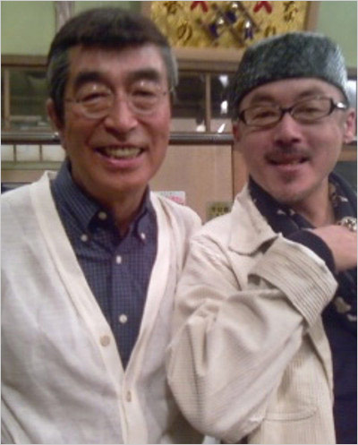 志村けん＆田代まさしが再会、2009年撮影のブログ画像