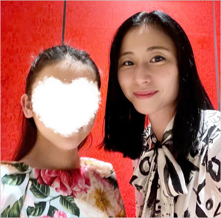三浦瑠麗と子供(娘)の画像