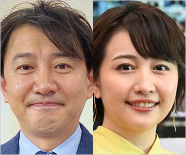 青井実アナと相内優香アナ