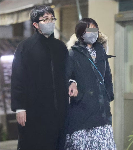 King Gnu井口理と彼女の熱愛画像(フライデー撮影)