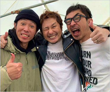 ハイスタ難波章浩・横山健・恒岡章