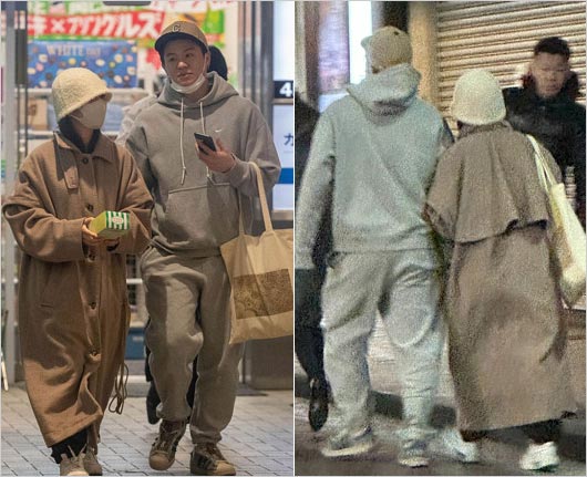 元乃木坂46北野日奈子と高橋龍輝の神楽坂スシローデート画像