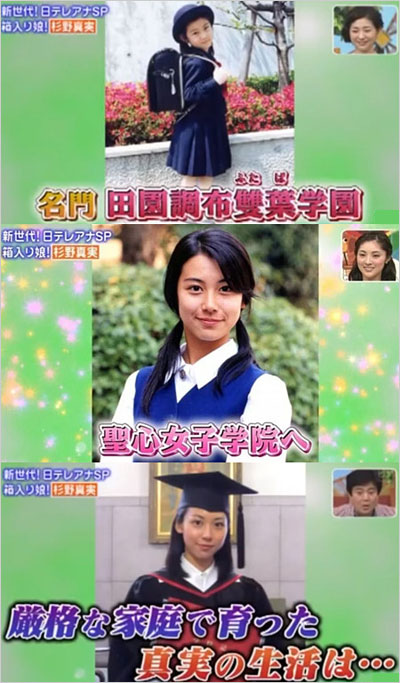 お嬢様・杉野真実アナの学生時代