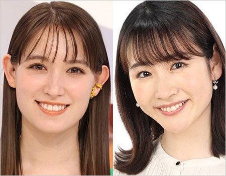 トラウデン直美＆岸本理沙アナ