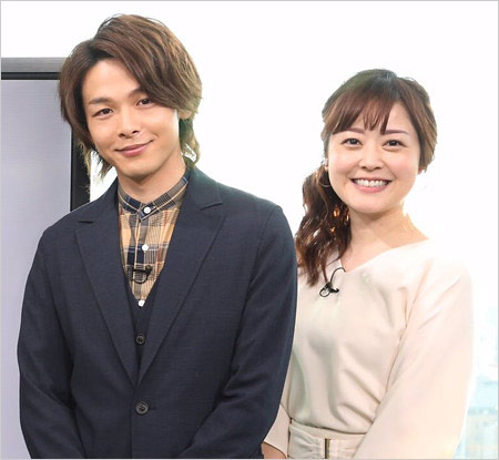 中村倫也&水卜麻美アナの2ショット画像