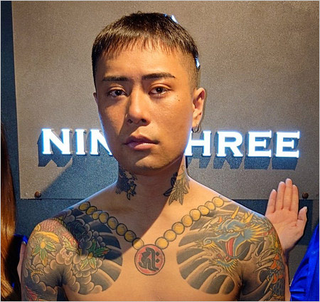 久保田覚のタトゥー(刺青)画像