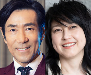 岸谷五朗と妻・岸谷香（奥居香）