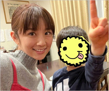 小倉優子と息子の画像