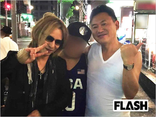 三木谷浩史と元暴力団組員A氏&YOSHIKI流出画像