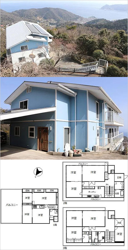 橋田壽賀子の自宅(静岡県熱海市上多賀1065)