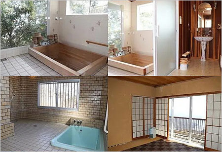 橋田壽賀子の自宅、温泉など家内部の画像