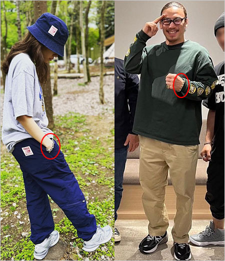 川口春奈と恋人・矢地祐介の私服画像