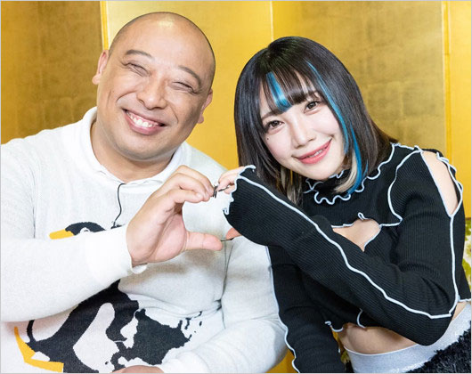 トム・ブラウンみちお&バンもん!ちゃんもも(恋するアテンダーでカップル成立画像)