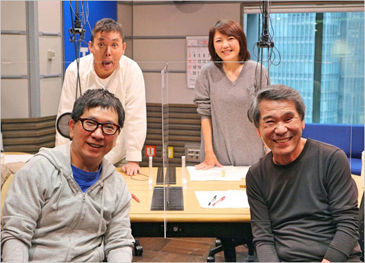 ピーコと爆笑問題がラジオ番組『日曜サンデー』共演時の画像