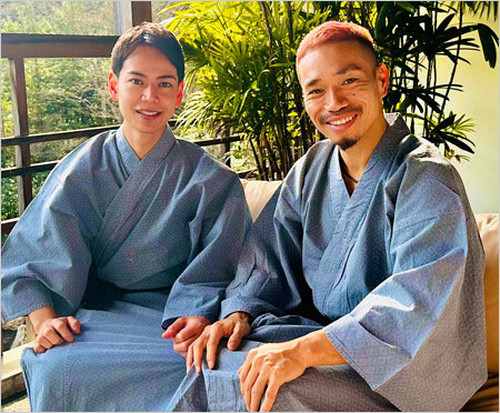 長友佑都と平愛梨の弟・平慶翔議員の画像