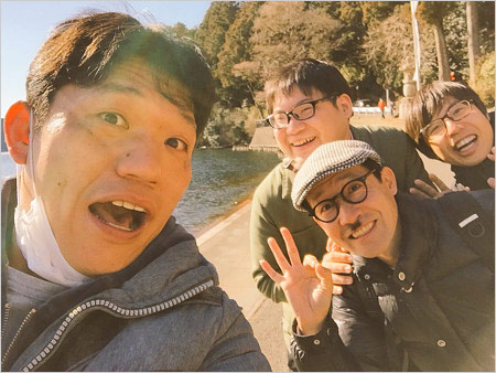 ずん飯尾和樹&イワイガワ岩井ジョニ男とインデペンデンスデイの画像