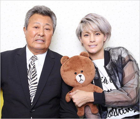 梅宮辰夫と梅宮アンナ