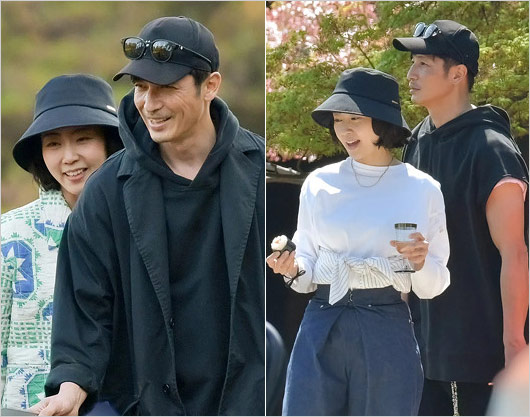 玉木宏と木南晴夏の2ショット画像