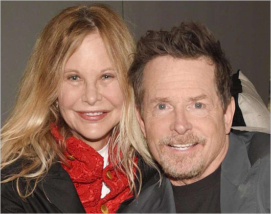 メグ・ライアンとマイケル・J・フォックス