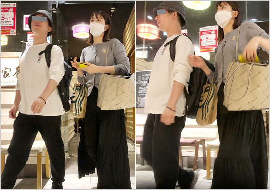 フライデー撮影の黒田みゆアナと彼氏のデート画像