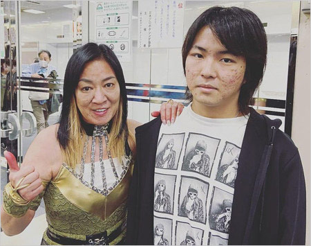 ジャガー横田と息子・木下大維志