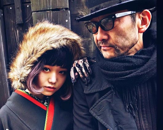 吹越満と長女・咲耶