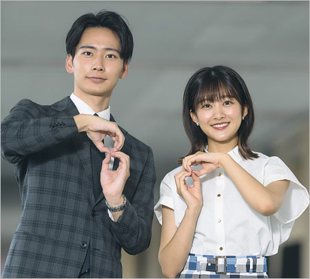 フジテレビ新人アナ東中健&元欅坂46原田葵