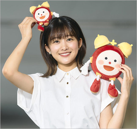 めざましテレビ出演の原田葵アナウンサー