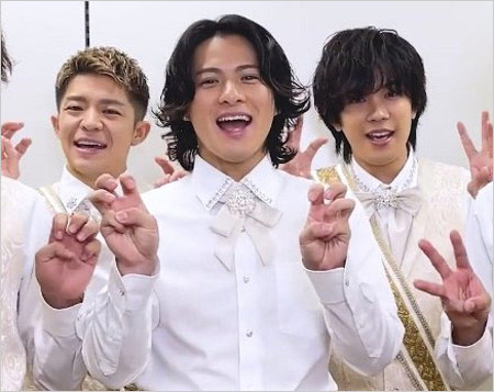 元キンプリ岸優太・平野紫耀・神宮寺勇太