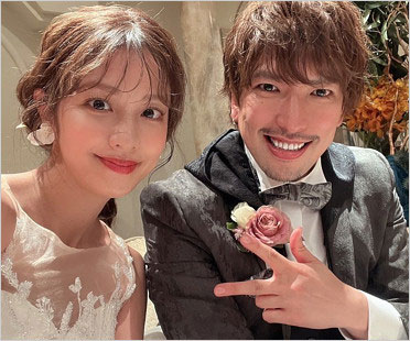 EXITりんたろー。と妻・本郷杏奈