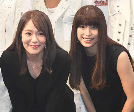 今井絵理子議員と上原多香子