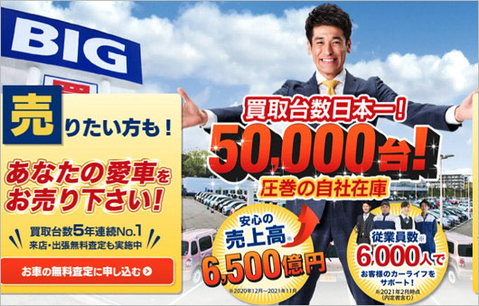 佐藤隆太ビッグモーターCM画像