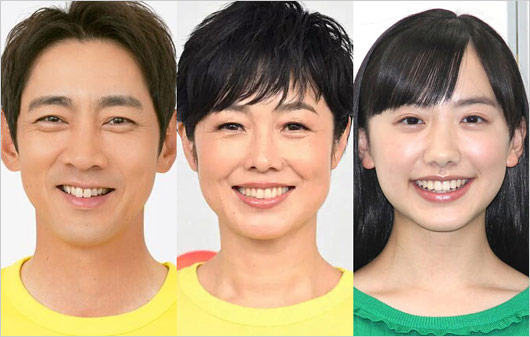 24時間テレビ・チャリティーパーソナリティーの小泉孝太郎・有働由美子・芦田愛菜