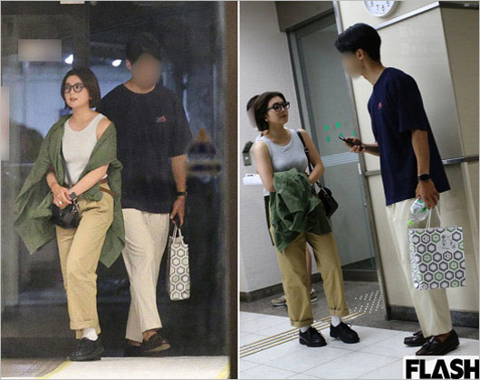 並木万里菜アナと彼氏の画像