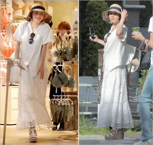 広末涼子プライベート私服画像