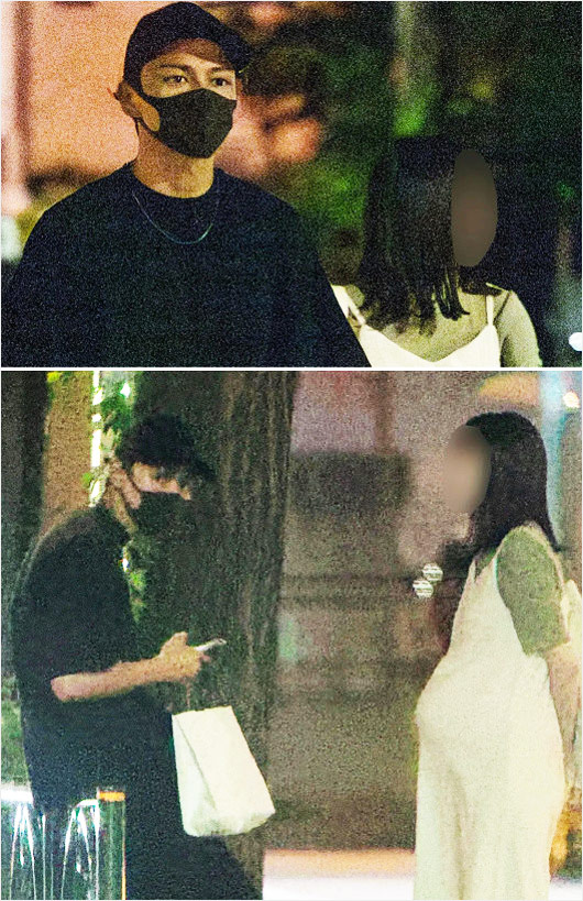 眞栄田郷敦と妻の画像