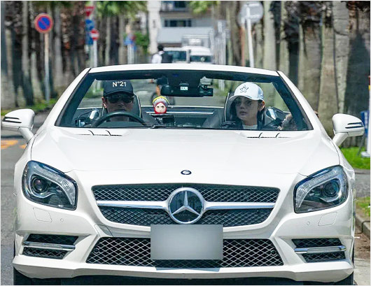 マイケル富岡と片山萌美