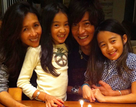 木村拓哉のプライベート家族写真